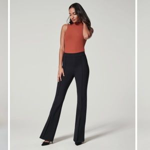 Spanx The Perfect Pant high rise flare, black size medium
